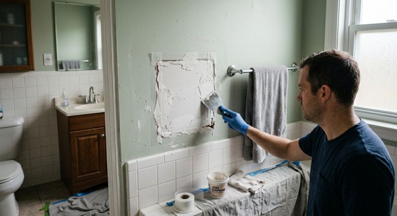 Bathroom Drywall Replacement in Wilmington, NC