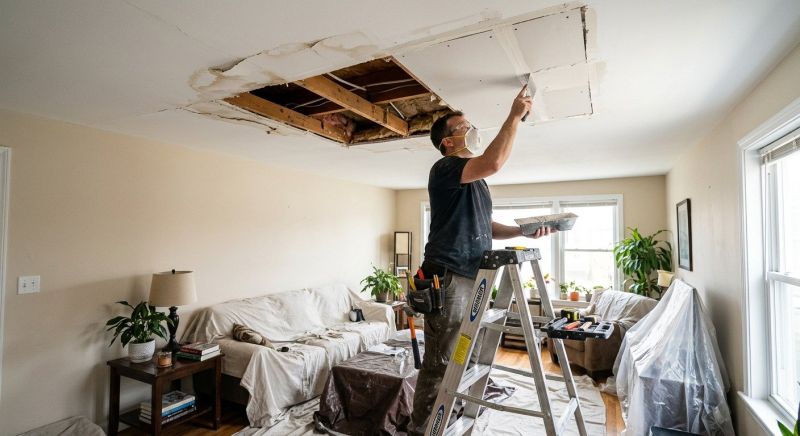 Bedroom Ceiling Repair in Alpharetta, GA