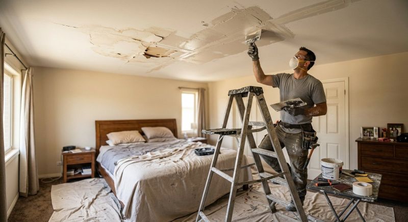 Bedroom Wall Repair in Wilmington, NC