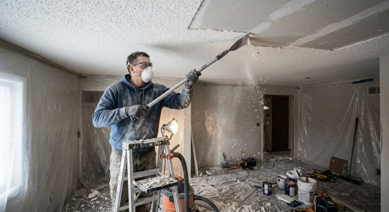 Ceiling Scraping in Terre Haute, IN