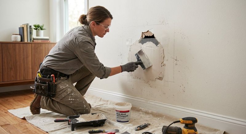 Drywall Crack Repair in Wilmington, NC