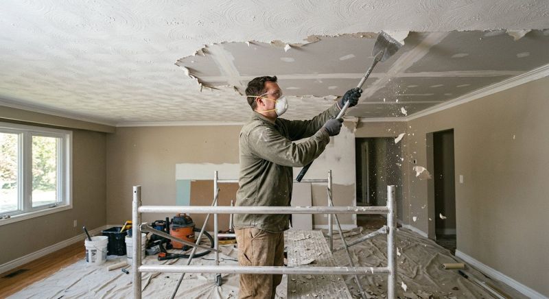 Stipple Ceiling Removal in Gilbert, AZ