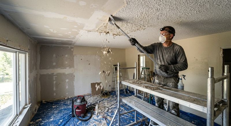 Swirl Ceiling Removal in San Diego, CA