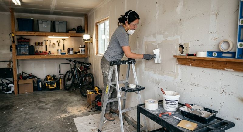 Basement Drywall Repair in Alpharetta, GA