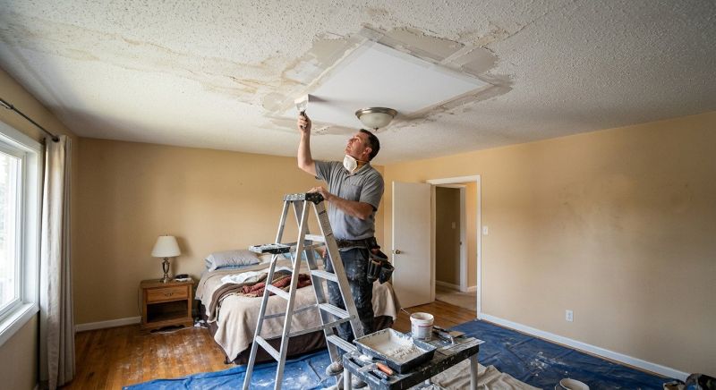 Bedroom Wall Repair in Conroe, TX