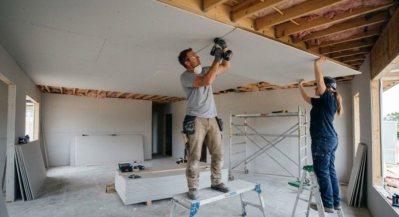 Ceiling Drywall Replacement in Wilmington, NC