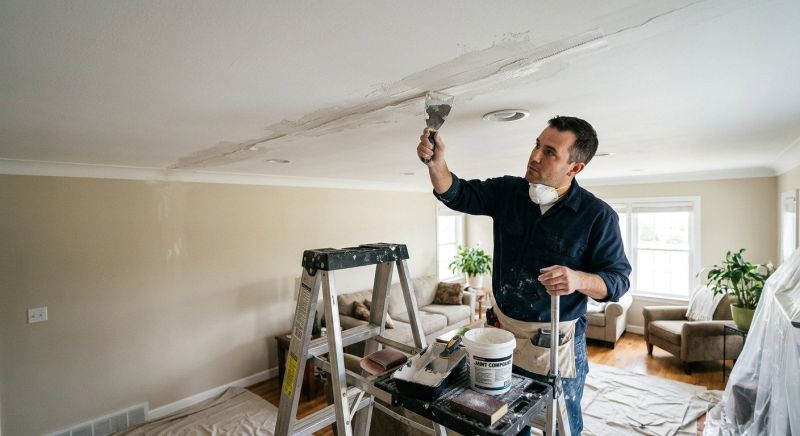 Ceiling Hole Repair in Wilmington, NC
