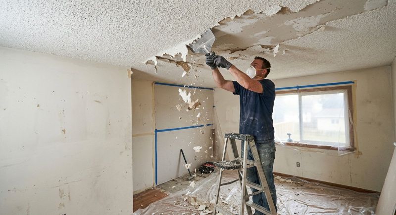 Ceiling Scraping in Kansas City, MO