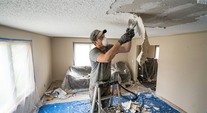 Ceiling Scraping in Chandler, AZ