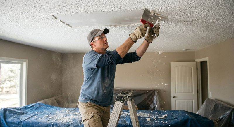 Ceiling Scraping in Dayton, OH