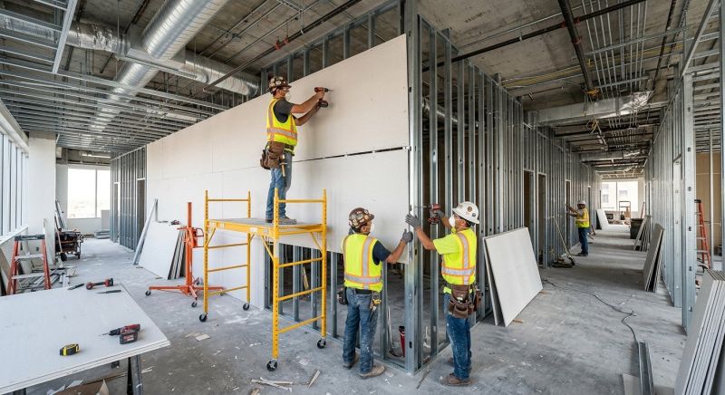 Commercial Drywall Installation in Longmont, CO