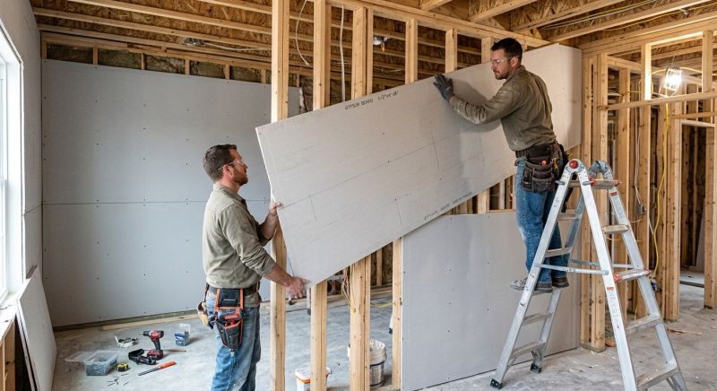 Drywall Hanging in Kansas City, KS