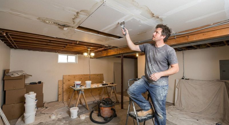 Drywall Water Damage Repair in Wilmington, NC