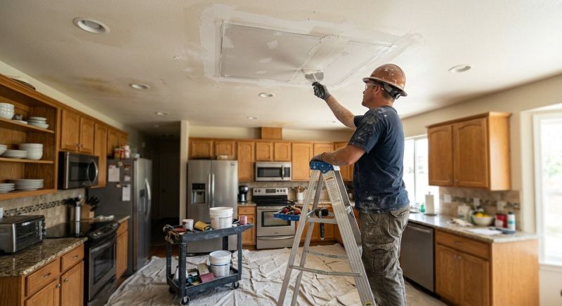 Kitchen Ceiling Repair in Kansas City, KS