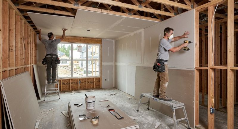 Kitchen Drywall Installation in Kansas City, MO