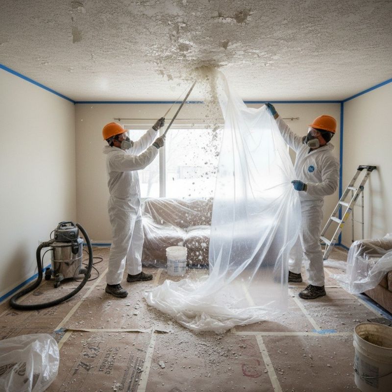 Knockdown Ceiling Removal in San Diego, CA