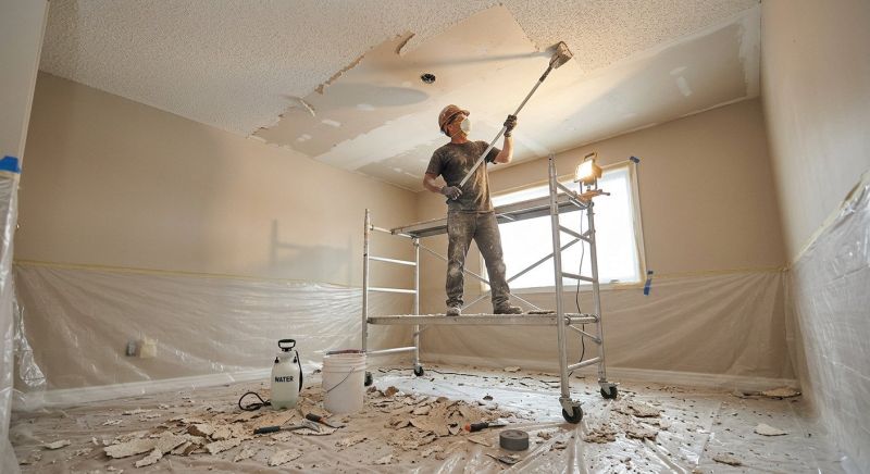 Knockdown Ceiling Removal in Scottsdale, AZ
