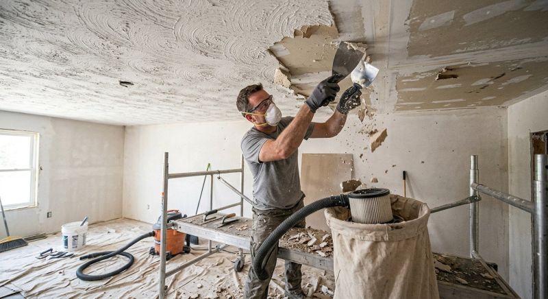 Swirl Ceiling Removal in Killeen, TX