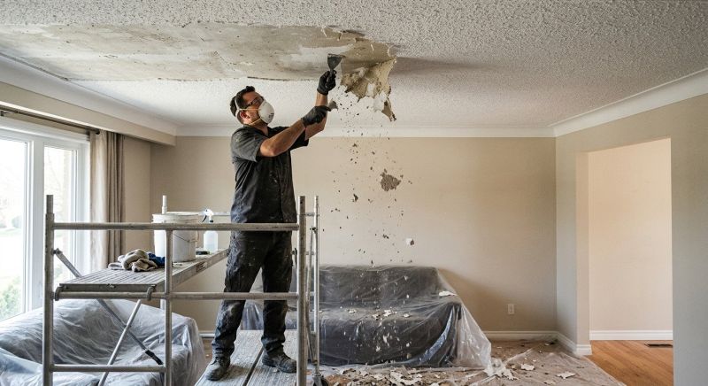 Textured Ceiling Removal in Arvada, CO
