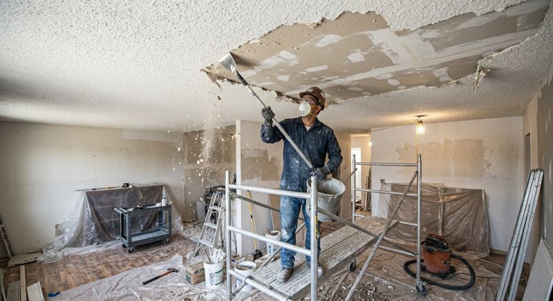 Textured Ceiling Scraping in San Diego, CA