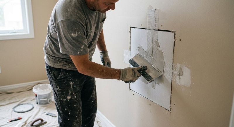 Wallboard Repair in Wilmington, NC